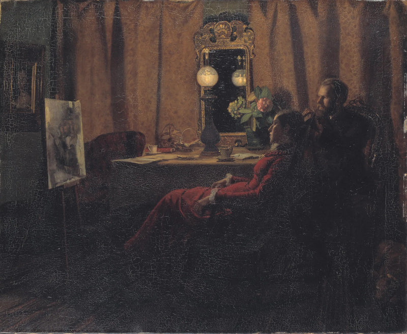 Evaluation of the day's work - Anna Ancher
