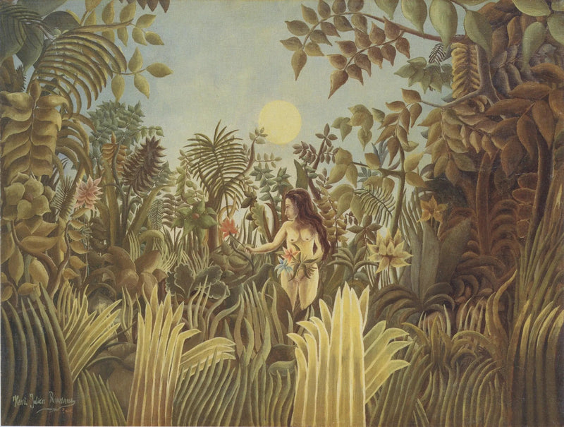 Eve in the Garden of Eden - Henri Rousseau