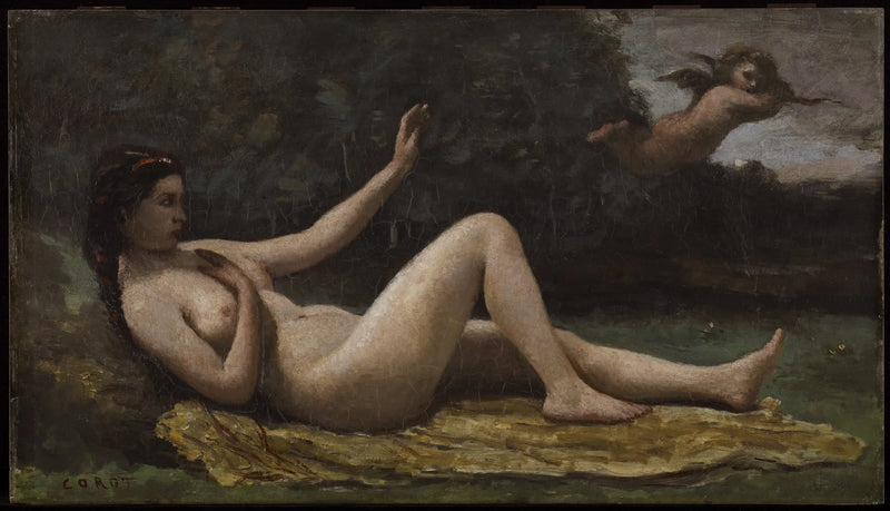 Evocation of Love - Jean-Baptiste Camille Corot