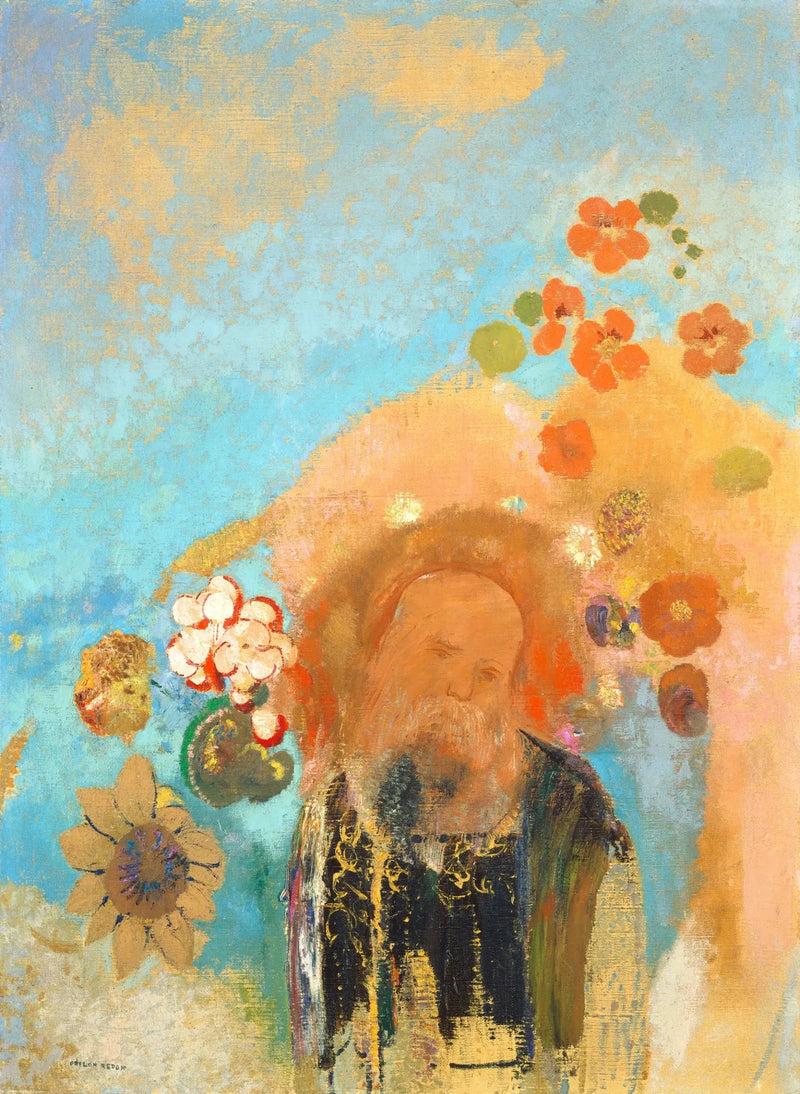 Evocation of Roussel - Odilon Redon