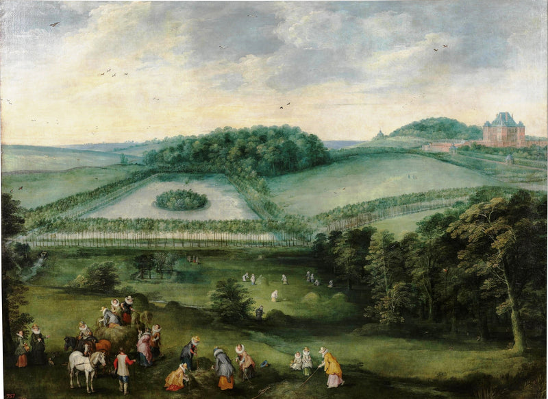 Excursion à la campagne de l'infante Isabelle-Claire-Eugénie - Jan Brueghel l'Ancien