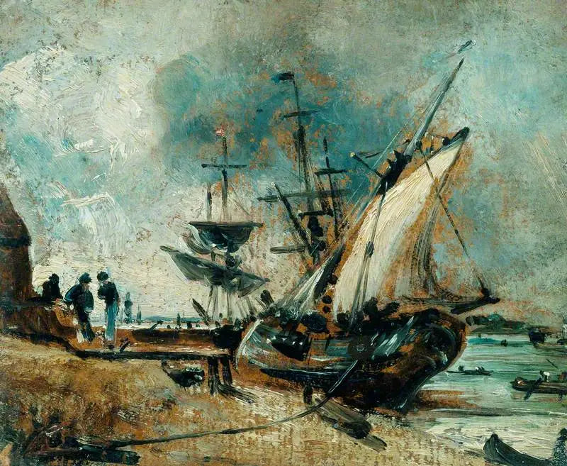 Shipping to Orwell, near Ipswich - John Constable