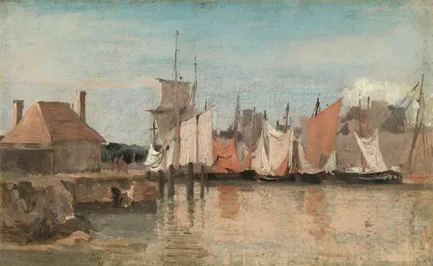 Shipping - Jean-Baptiste Camille Corot