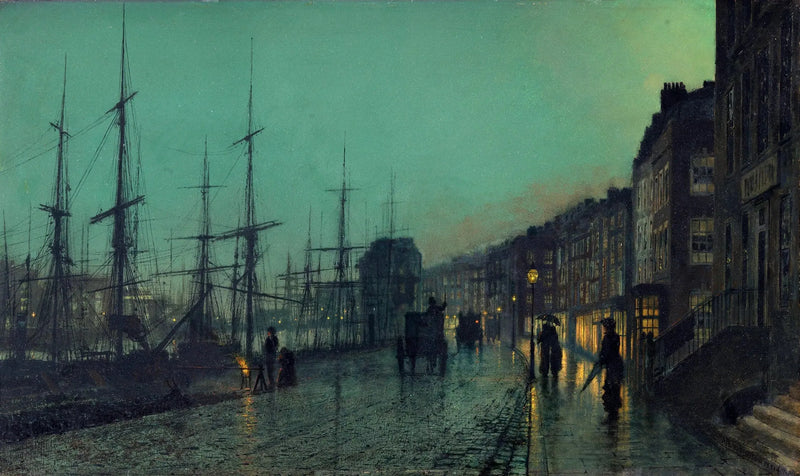 Shipping on the Clyde - John Atkinson Grimshaw