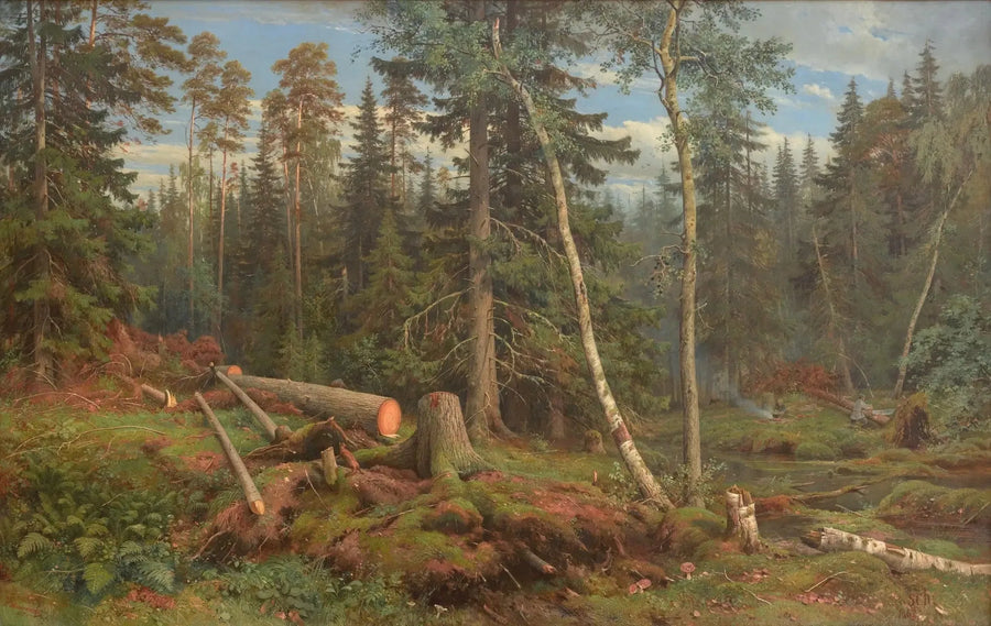 Forest exploitation - Ivan Chichkine
