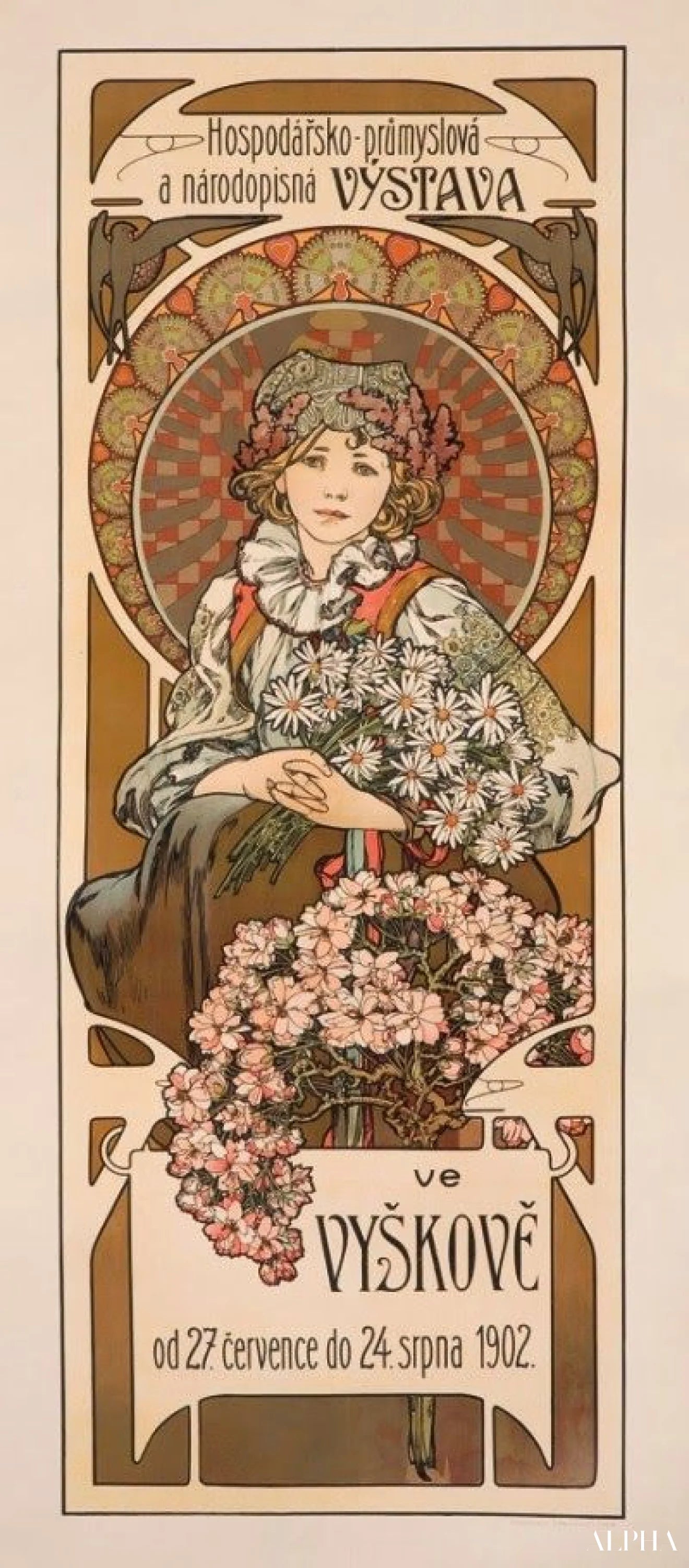 Exhibition of posters in Vyskov - Mucha - High-quality reproductions of paintings and artworks