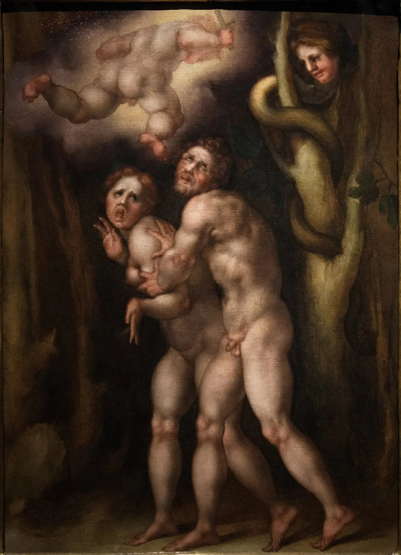Expulsion of Adam and Eve - Pontormo