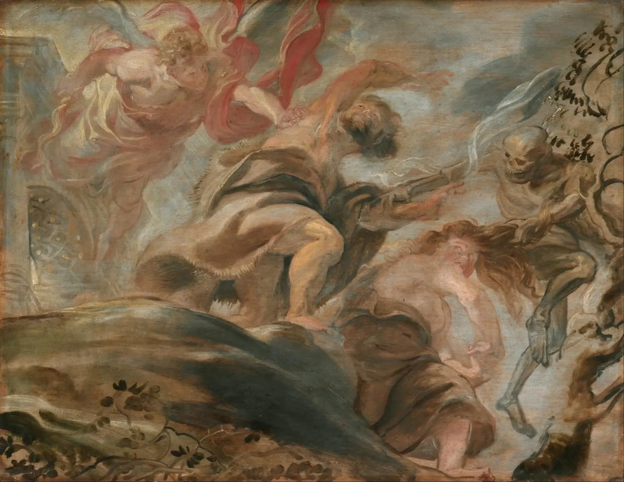 Expulsion of Eden's Garden - Peter Paul Rubens