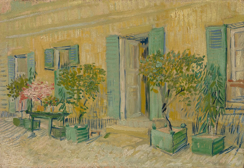 Exterior of a Restaurant in Asnières - Vincent van Gogh