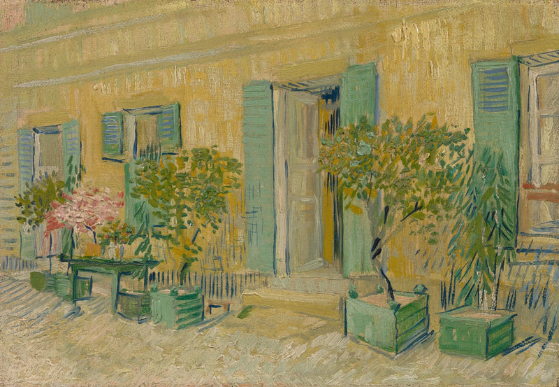 Exterior of a Restaurant in Asnières - Vincent van Gogh