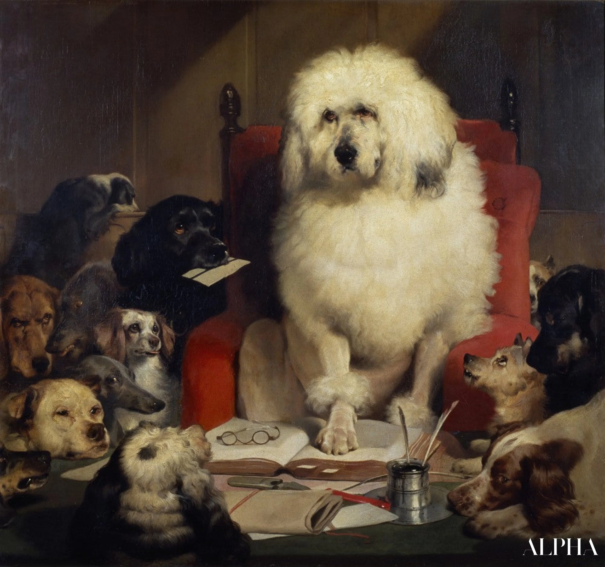 Make the Law - Edwin Landseer - High-end reproductions of paintings and artworks