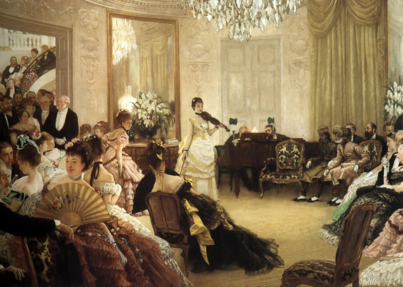 Silence! - James Tissot