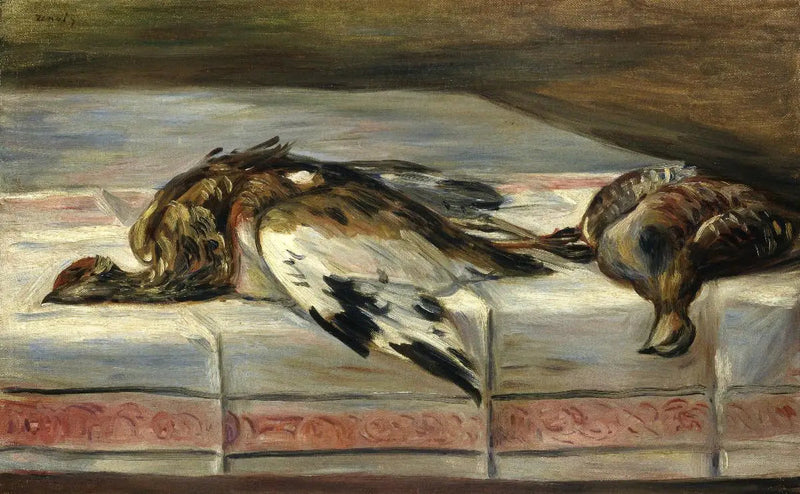 Pheasant and Partridge - Pierre-Auguste Renoir