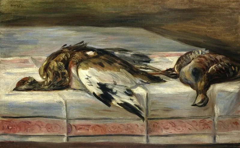 Pheasant and Partridge - Pierre-Auguste Renoir