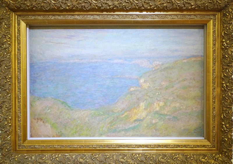 Cliff at Fécamp - Claude Monet