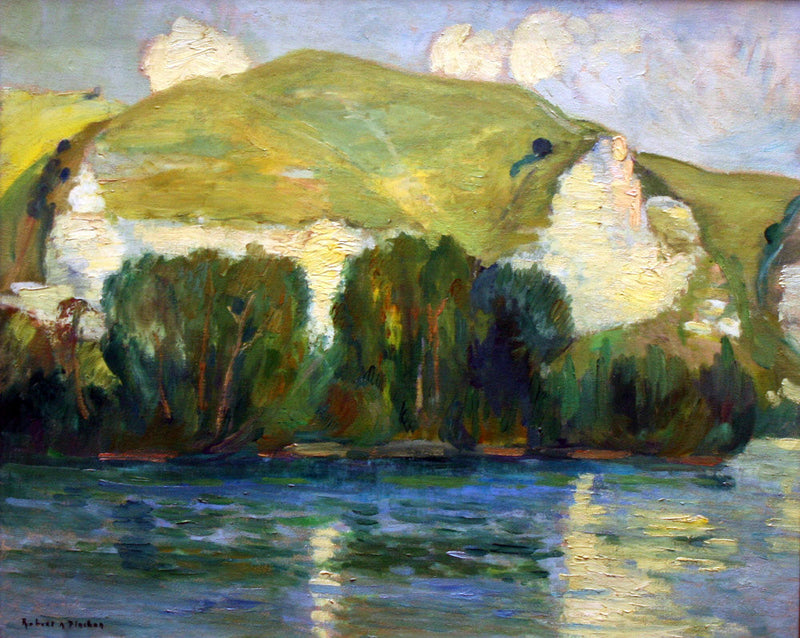 Cliffs of Belbeuf - Robert Antoine Pinchon