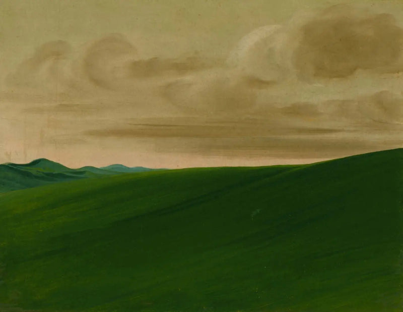 Nishnabottana Cliffs, Upper Missouri - George Catlin