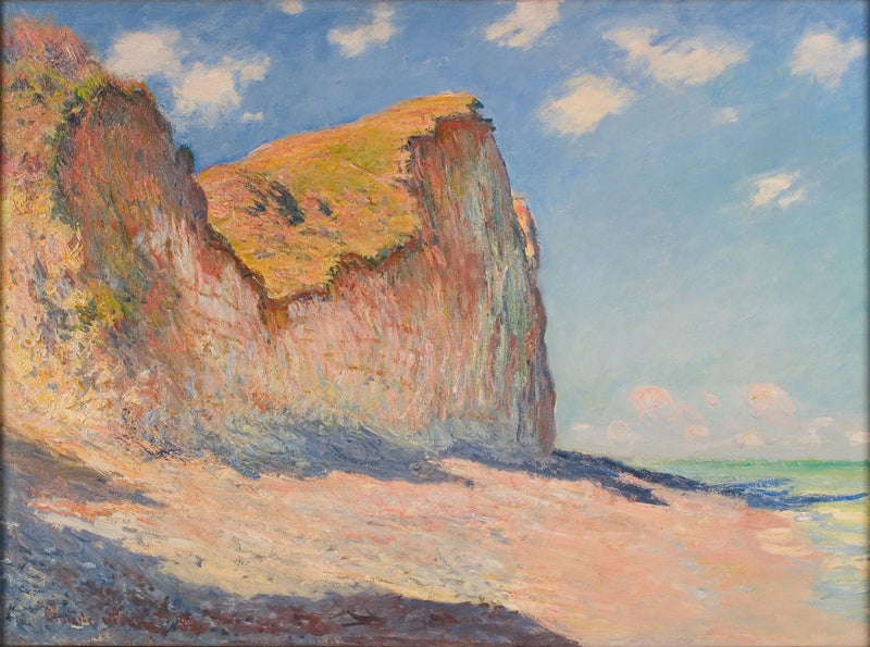 Cliffs near Pourville W788 - Claude Monet