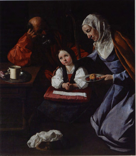 Virgin Family - Francisco de Zurbarán