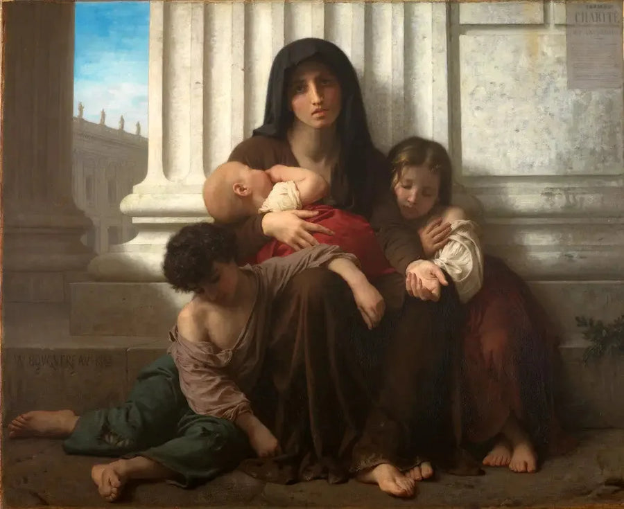 Indigent Family - Bouguereau
