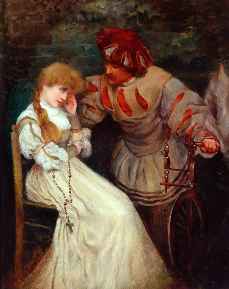 Faust and Marguerite - Frederic Leighton