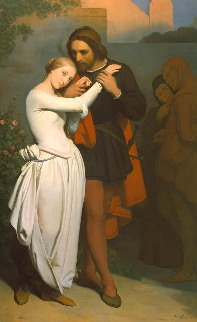 Faust and Marguerite (The Seduction) - Ary Scheffer