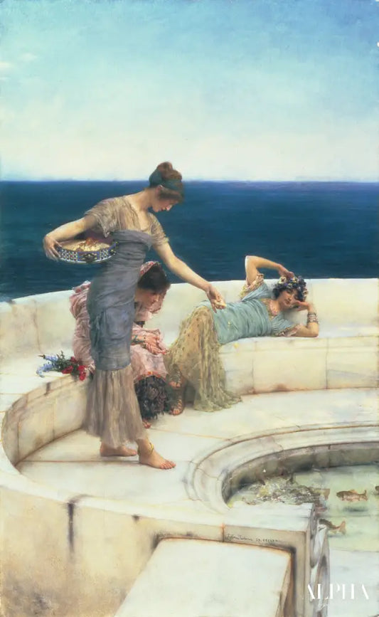 Favoris d’argent - Lawrence Alma-Tadema Reproductions de tableaux à la peinture à l’huile