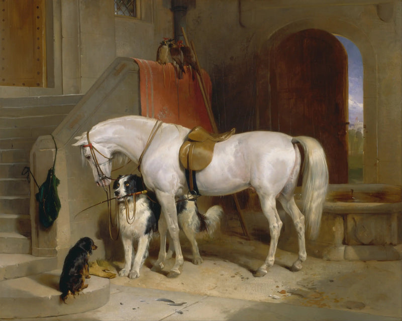 Favorites, propriété de S.A.R. le prince George de Cambridge - Edwin Henry Landseer