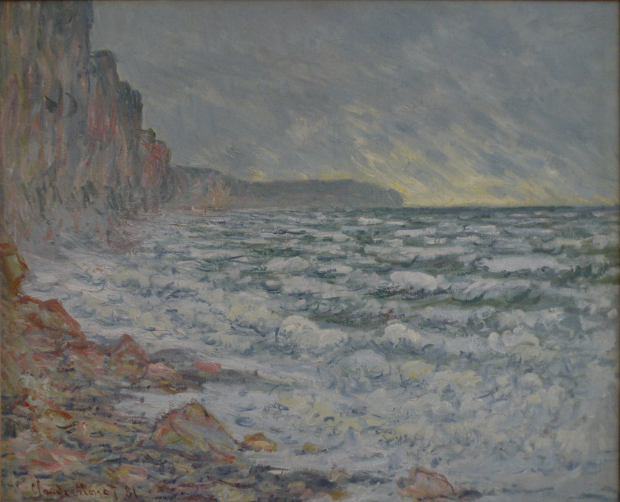 Fécamp, seaside W652 - Claude Monet