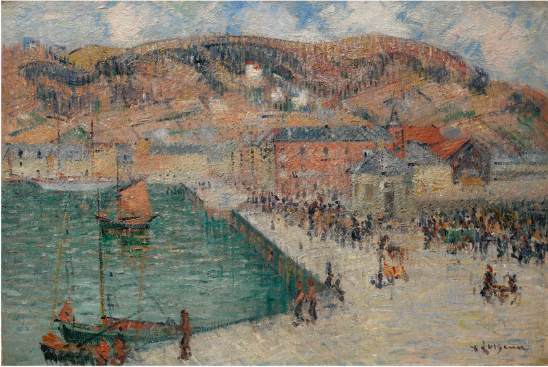 FÉCAMP, Aubert Hotel - Gustave Loiseau