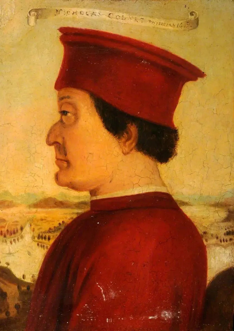 Federico da Montefeltro, Duke of Urbino - Piero della Francesca