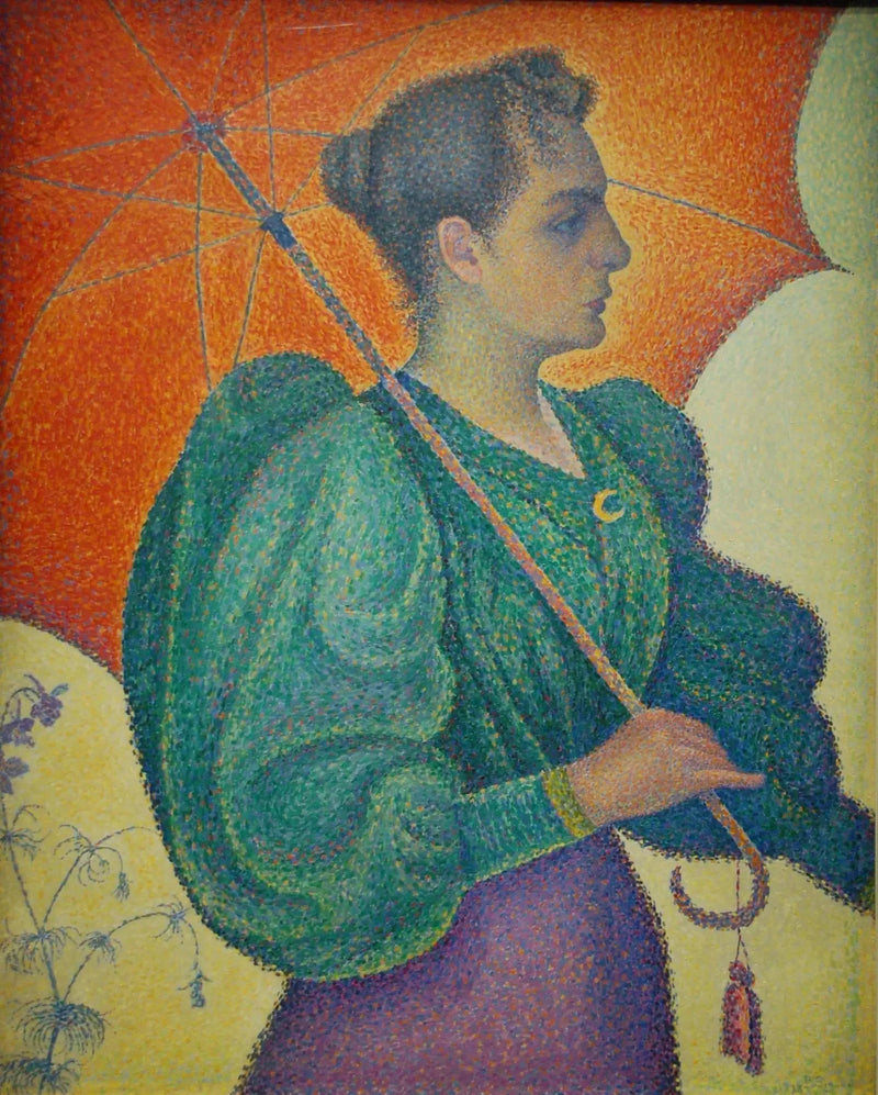 Woman with an Umbrella - Paul Signac