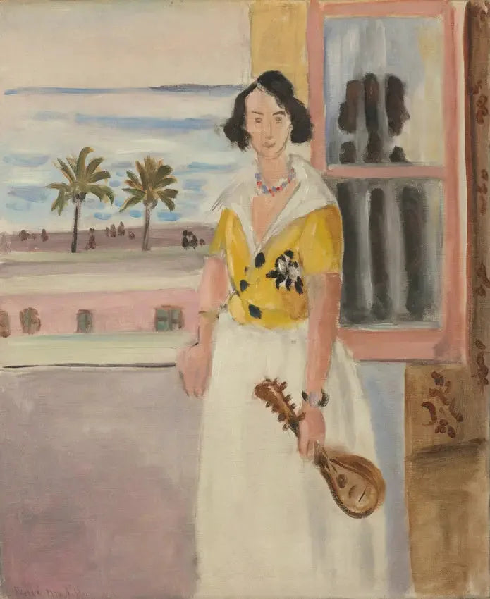 Woman with a Mandolin - Henri Matisse