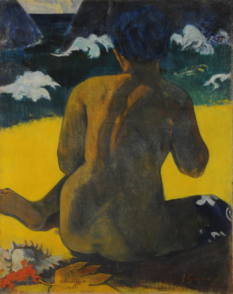 Woman at the Sea - Paul Gauguin