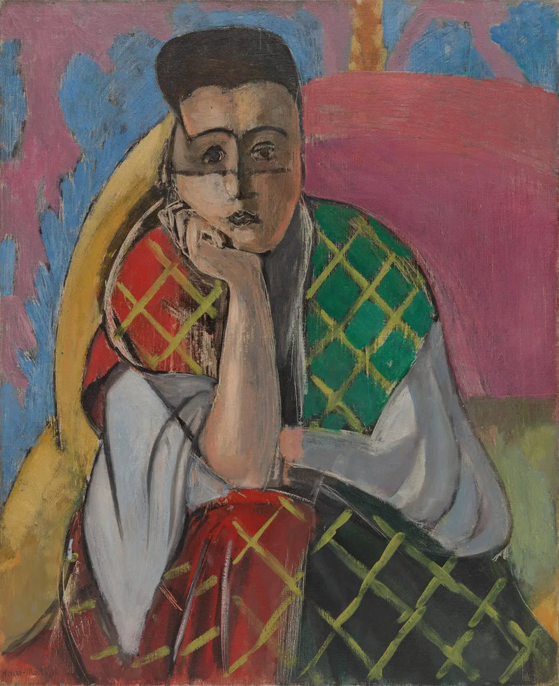 Woman with a Veil - Henri Matisse