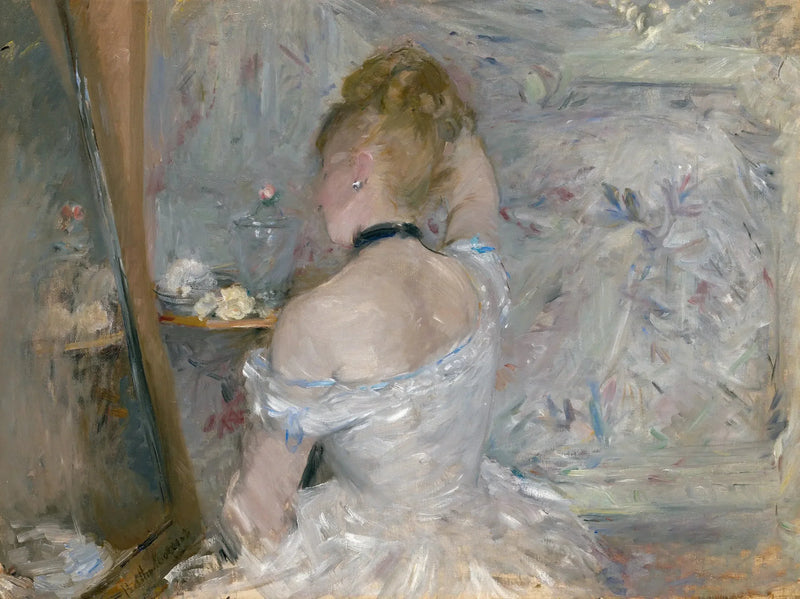 Woman at Her Toilette - Berthe Morisot