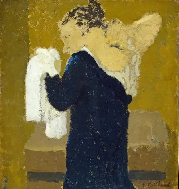Woman at her toilette - Édouard Vuillard