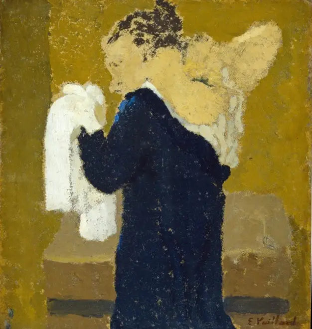 Woman at her toilette - Édouard Vuillard