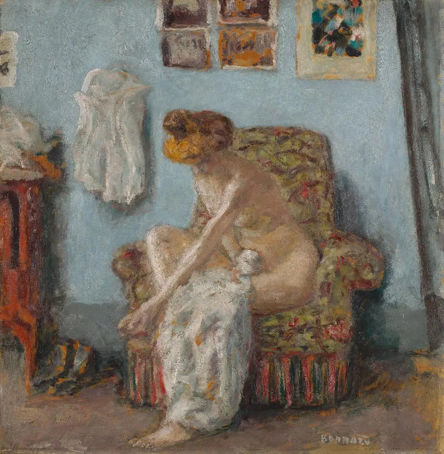 Woman at Her Toilette - Pierre Bonnard