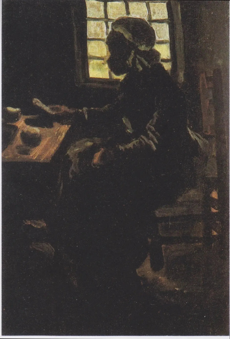Woman at Table - Vincent van Gogh