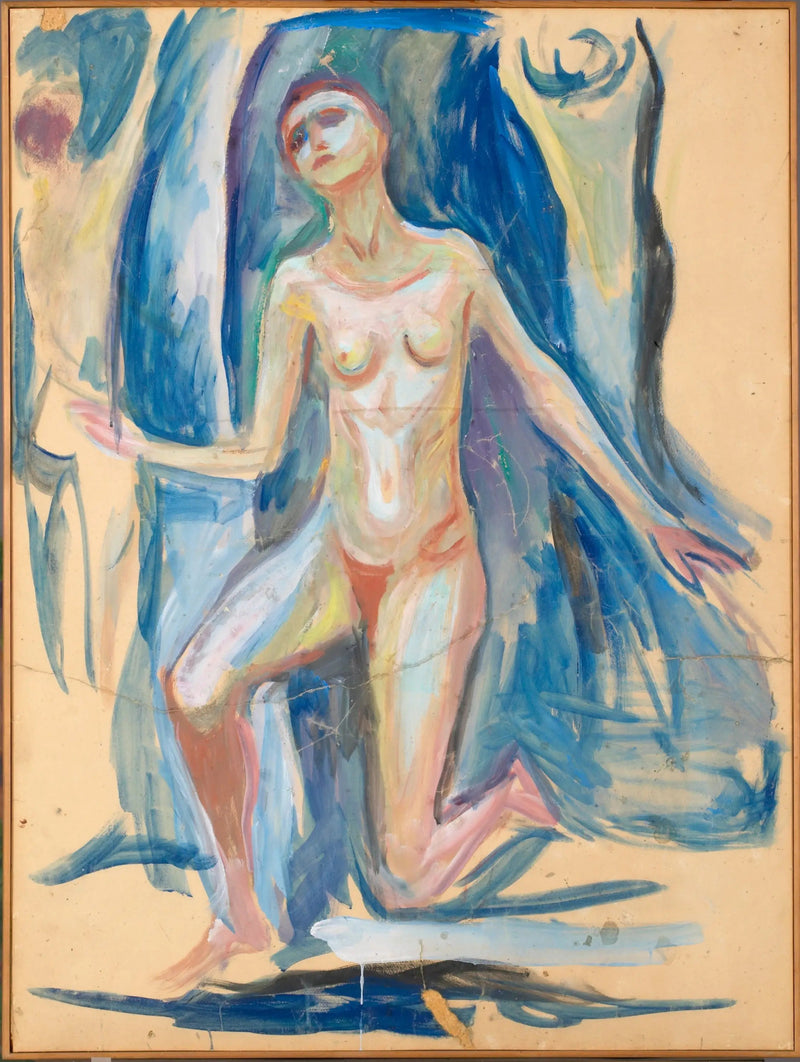 Kneeling Woman - Edvard Munch