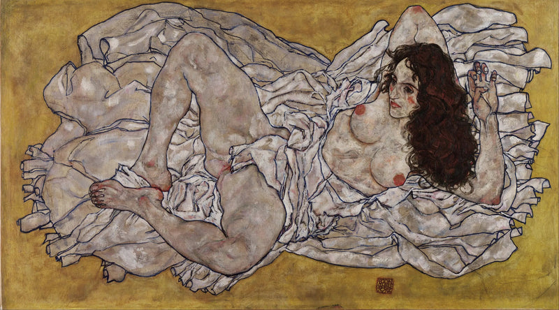 Reclining Woman - Egon Schiele