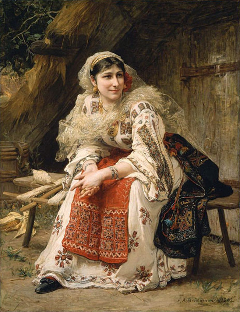 Armenian Woman. - Frederick Arthur Bridgman