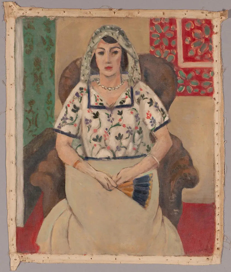 Woman Sitting in an Armchair - Henri Matisse