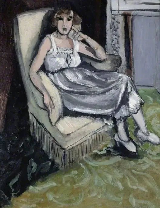 Woman Sitting in an Armchair - Henri Matisse