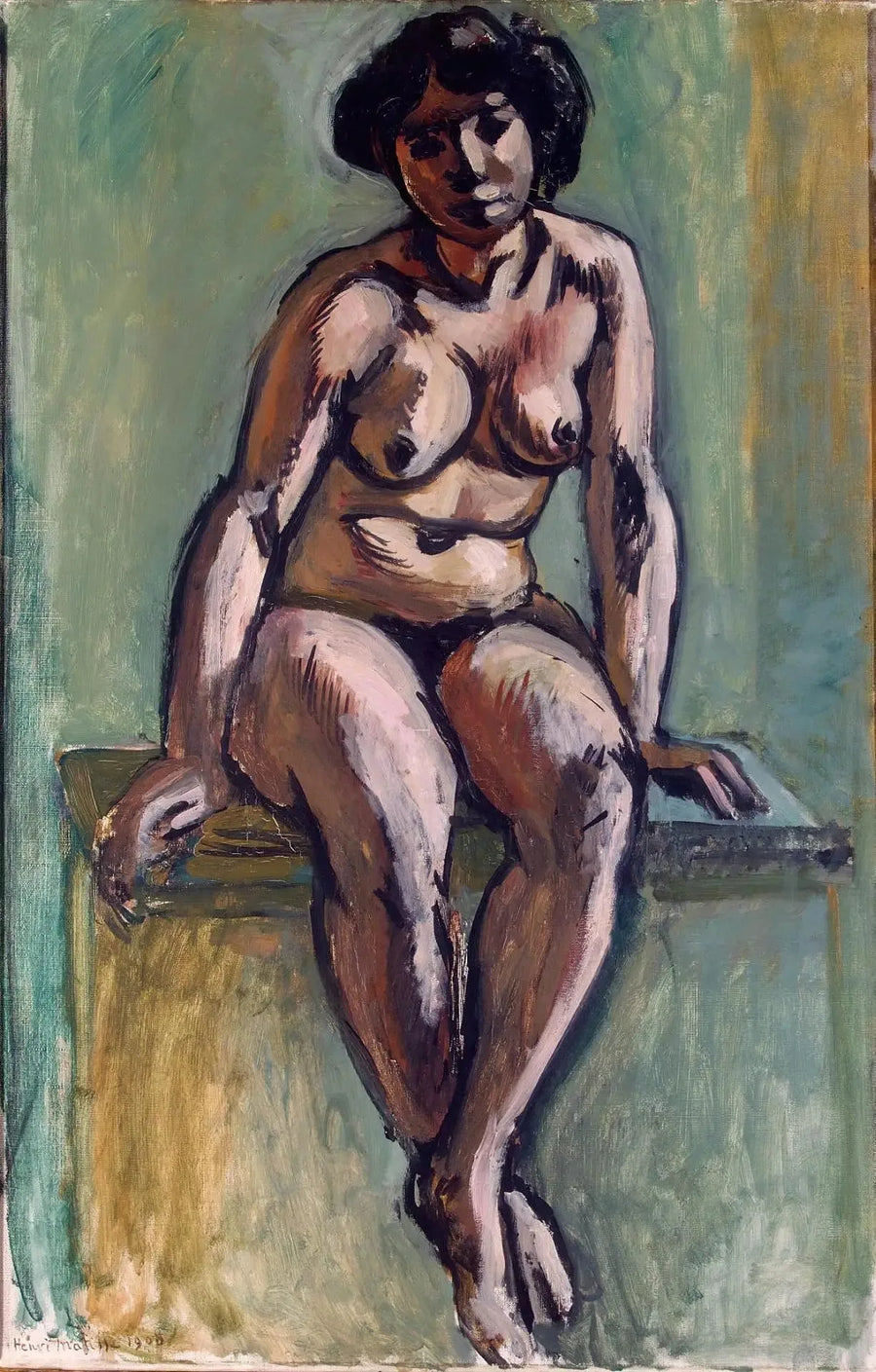 Woman Sitting - Henri Matisse