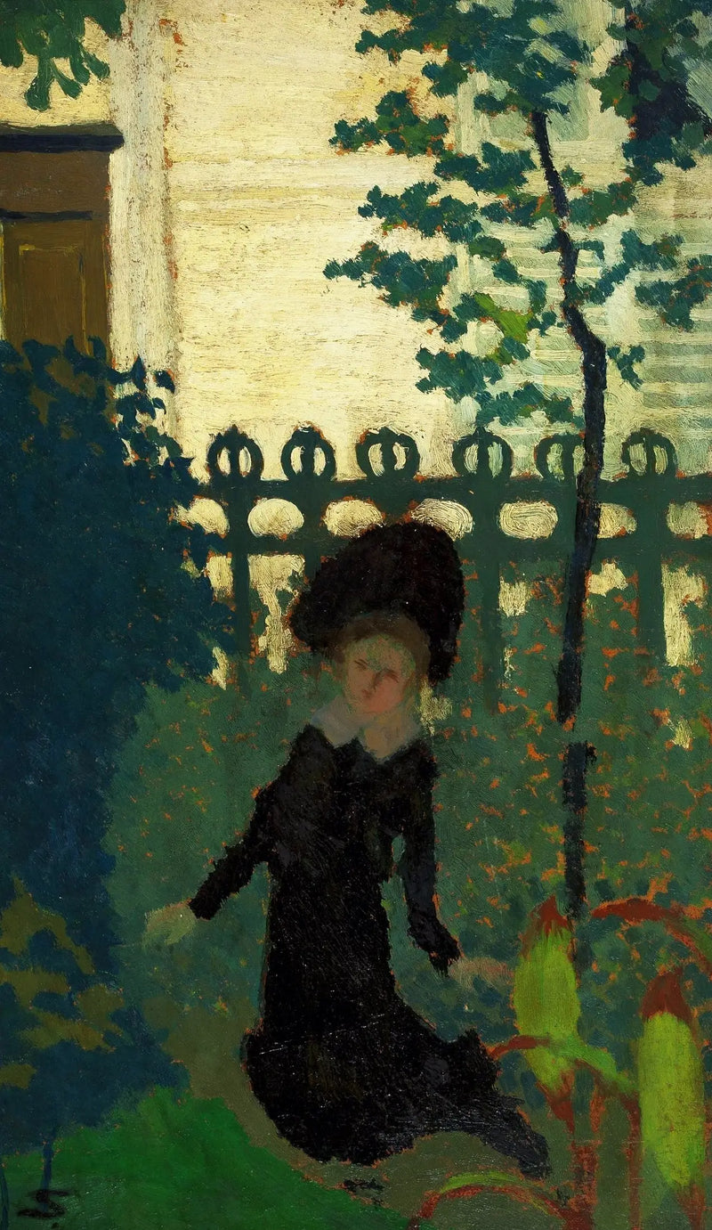 Woman in the Garden. - Édouard Vuillard