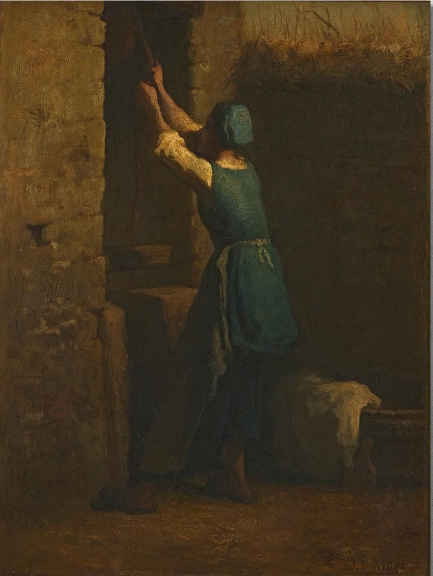 Woman at the Well - Jean-François Millet