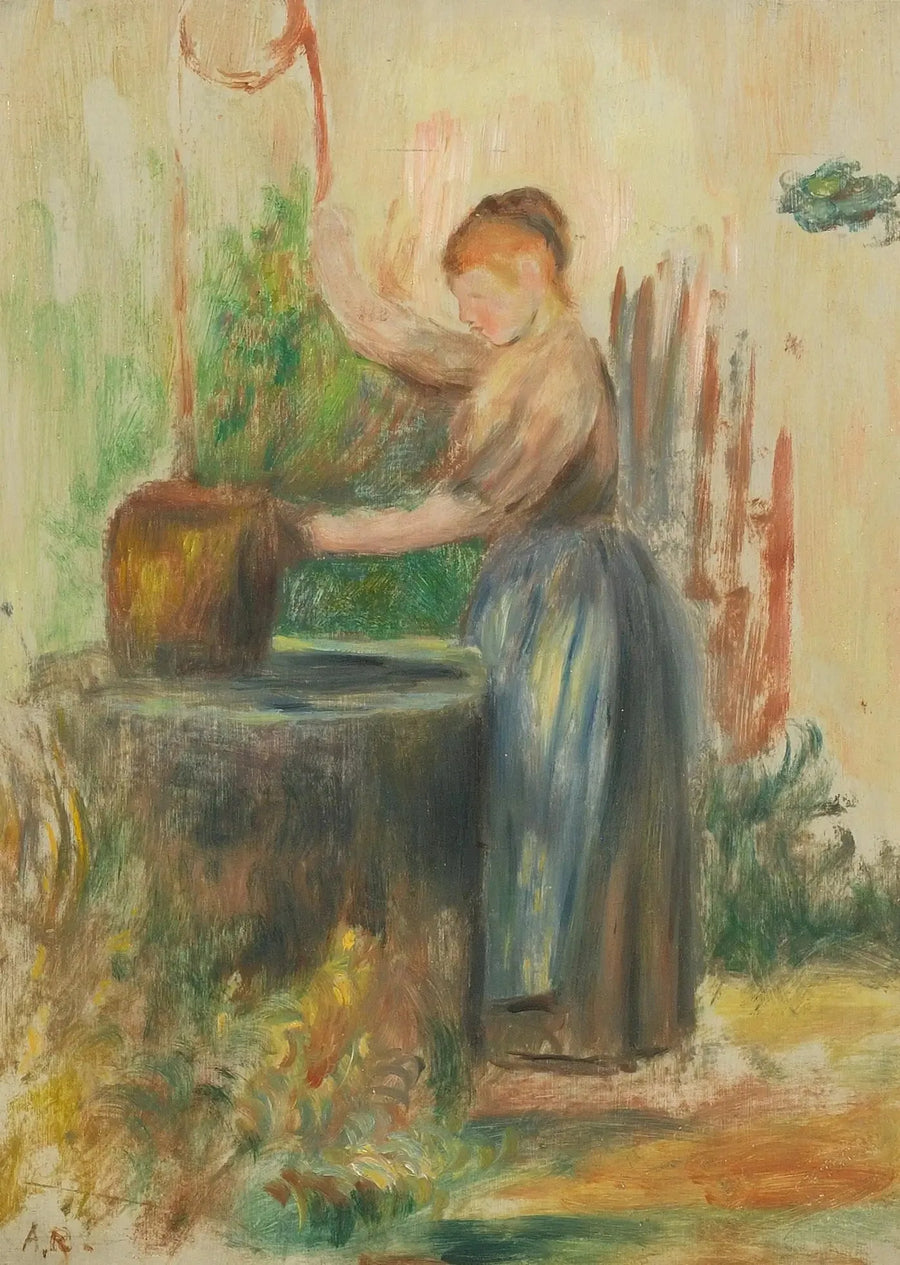 Woman at the Well - Pierre-Auguste Renoir