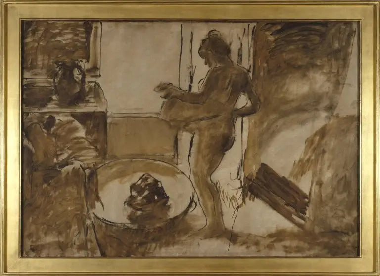 Woman at the Tub - Edgar Degas